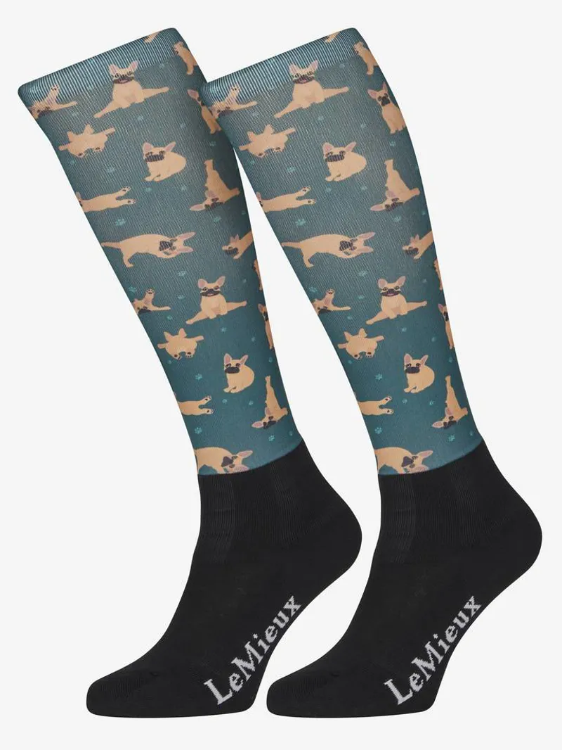LeMieux Footsies Kids Socks - Pugs